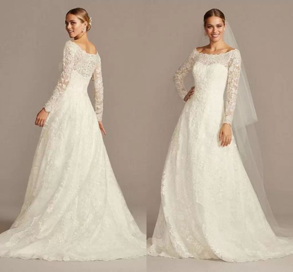 oleg cassini offtheshoulder lace aline wedding dress 2022 full lace applique long sleeve plus size sweep train wedding gown2360224, White
oleg cassini offtheshoulder lace aline wedding dress 2022 full lace applique long sleeve plus size sweep train wedding gown2360224, White