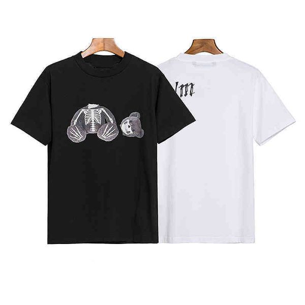 fashion pa1msangels designer mens t shirt severed chao brand bear white bone back letter print simple short sleeve shirts, White;black
fashion pa1msangels designer mens t shirt severed chao brand bear white bone back letter print simple short sleeve shirts, White;black