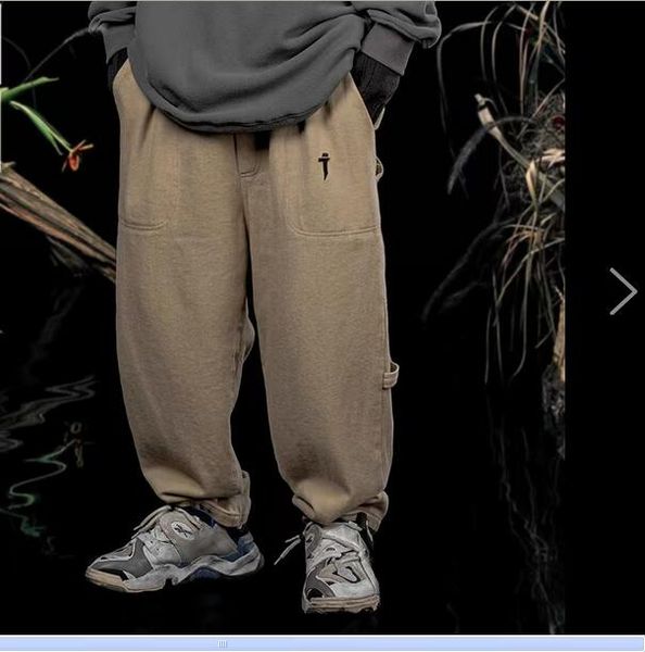 men's pants spring and autumn strap trousers men loose casual versatile solid color function overalls khaki and black
men's pants spring and autumn strap trousers men loose casual versatile solid color function overalls khaki and black
