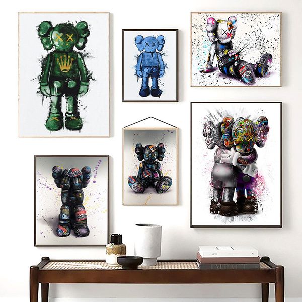 graffiti cute doll canvas decorative painting wall art wall art pictures cartoon mural poster for kids living room decoration
graffiti cute doll canvas decorative painting wall art wall art pictures cartoon mural poster for kids living room decoration