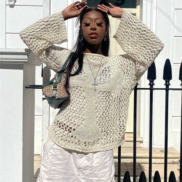 fsda o neck hollow out long sleeve t shirts oversized summer see through black y2k vintage knitted beach 90s 220810, White
fsda o neck hollow out long sleeve t shirts oversized summer see through black y2k vintage knitted beach 90s 220810, White