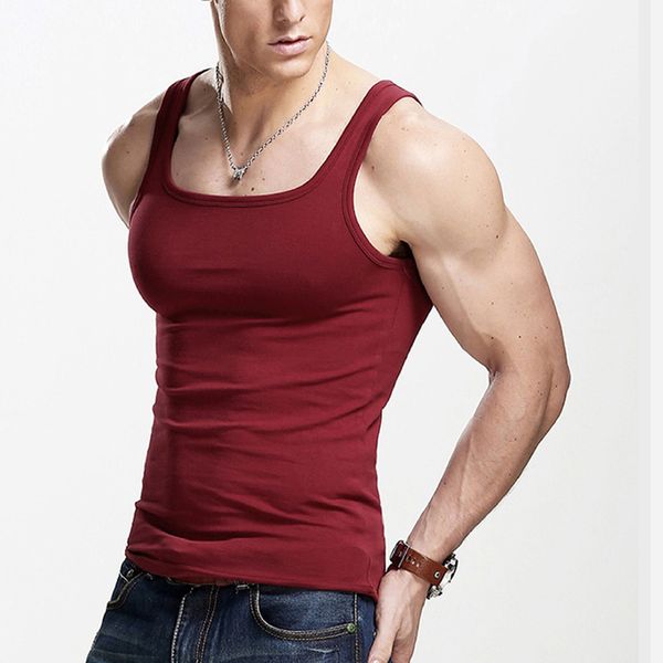 fitness sports men's casual tank summer bodybuilding fitness man's clothes sleeveless slim fit vest, White;black
fitness sports men's casual tank summer bodybuilding fitness man's clothes sleeveless slim fit vest, White;black
