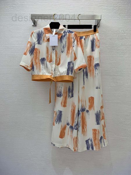 casual dresses designer 2022 new ink painting print lapel five sleeve shirt ribbon elastic waist straight tube wide leg pants set gacg, Black;gray
casual dresses designer 2022 new ink painting print lapel five sleeve shirt ribbon elastic waist straight tube wide leg pants set gacg, Black;gray