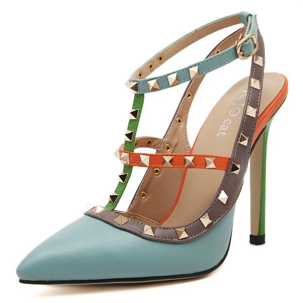 summer boho women sandals 2018 rivets 11cm high heel wedding shoes evening party ladies pumps brand tacones altos plus si2302, Black
summer boho women sandals 2018 rivets 11cm high heel wedding shoes evening party ladies pumps brand tacones altos plus si2302, Black