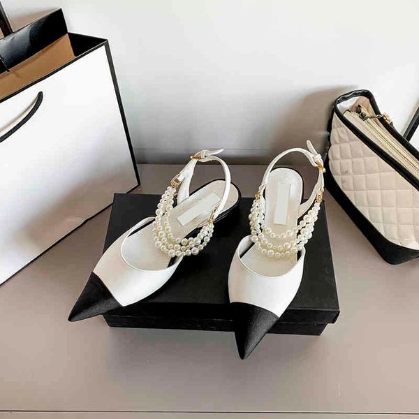 sandals high heels designer luxury shoes women elegant pearl beaded pumps color matching pointed dress shoes 220811, Black
sandals high heels designer luxury shoes women elegant pearl beaded pumps color matching pointed dress shoes 220811, Black