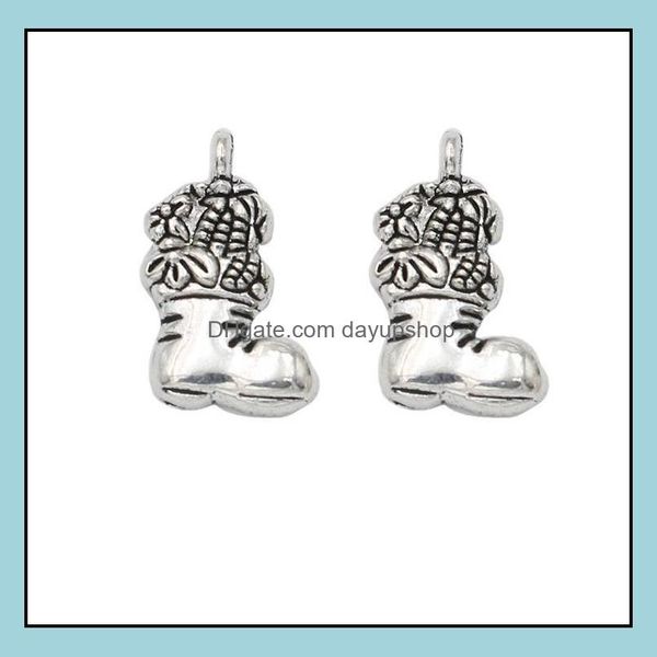 charms jewelry findings components 200pcs/lot antique sier plated christmas boot pendants for making bracel dh0kz, Bronze;silver
charms jewelry findings components 200pcs/lot antique sier plated christmas boot pendants for making bracel dh0kz, Bronze;silver
