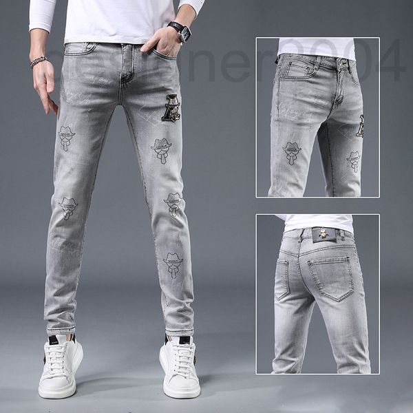 men's jeans designer men's summer 2022 new trend slim fit casual versatile fashion brand diamond grey leggings 0d83, Blue
men's jeans designer men's summer 2022 new trend slim fit casual versatile fashion brand diamond grey leggings 0d83, Blue