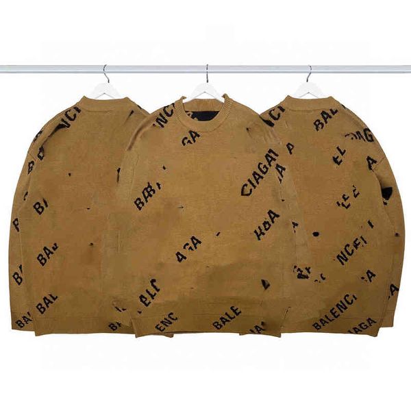 fashion 2022 designer design full screen double-sided knitted jacquard sweater with bullet screen men's and women's same style s-x, White;black
fashion 2022 designer design full screen double-sided knitted jacquard sweater with bullet screen men's and women's same style s-x, White;black