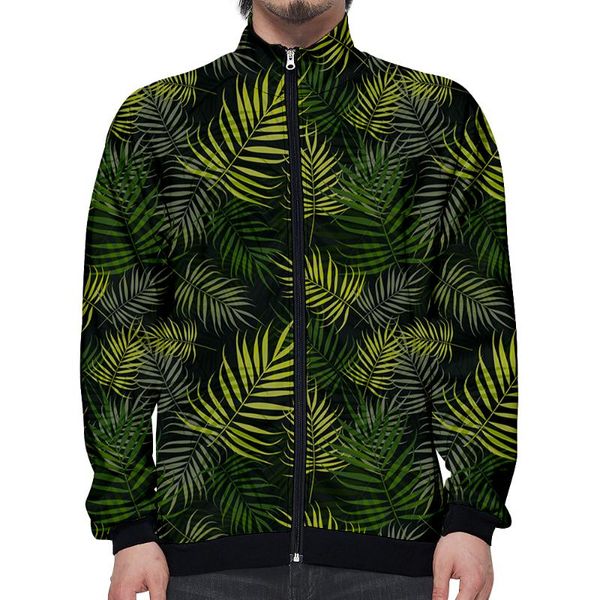 men's jackets sleeve jacket tropical palm leaves pattern sweatshirts man runing sport autumn zipper jaqueta masculin, Black;brown
men's jackets sleeve jacket tropical palm leaves pattern sweatshirts man runing sport autumn zipper jaqueta masculin, Black;brown