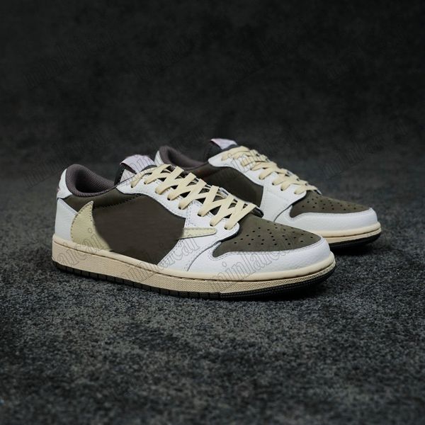 1 low og reverse mocha cactus jack travis designer basketball shoes scotts 1s military blue mens women sports trainer sneakers, Black
1 low og reverse mocha cactus jack travis designer basketball shoes scotts 1s military blue mens women sports trainer sneakers, Black