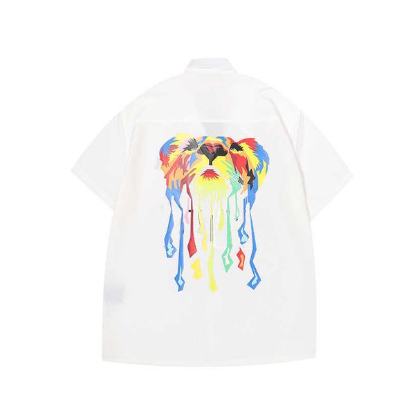 2022 fashion summer designer men casual shirts short sleeve hawaiian beach loose shirts silk business shirt, White;black
2022 fashion summer designer men casual shirts short sleeve hawaiian beach loose shirts silk business shirt, White;black