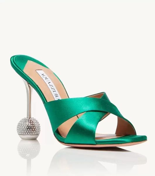 2022 perfect summer yes darling sandals shoes women satin disco ball heel glamour high heels lady mules bridal party wedding sandalias, Black
2022 perfect summer yes darling sandals shoes women satin disco ball heel glamour high heels lady mules bridal party wedding sandalias, Black