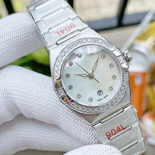 women's quartz watch fashion 28mm stainless steel dial strap water resistant personality diamond designer watch movement watches conste, Slivery;brown
women's quartz watch fashion 28mm stainless steel dial strap water resistant personality diamond designer watch movement watches conste, Slivery;brown