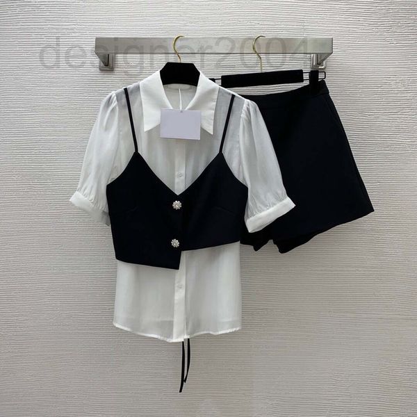 casual dresses designer 2022 new diamond studded flower button fake two suspender vest short sleeve shirt with casual shorts sets nr2y, Black;gray
casual dresses designer 2022 new diamond studded flower button fake two suspender vest short sleeve shirt with casual shorts sets nr2y, Black;gray