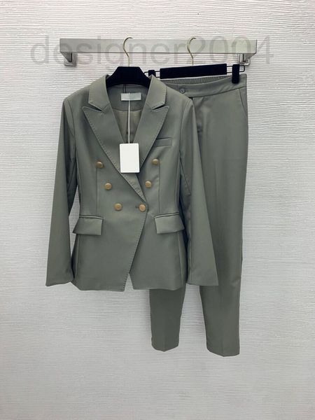 casual dresses designer new double row button suit lapel long sleeve coat middle waist straight tube nine point pants ant6, Black;gray
casual dresses designer new double row button suit lapel long sleeve coat middle waist straight tube nine point pants ant6, Black;gray