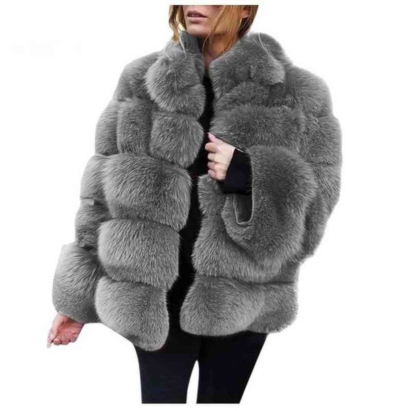 vintage lady warm fluffy short overcoats luxury plus size faux fur coat women spliced fur soft fall winter jacket t220810, Black
vintage lady warm fluffy short overcoats luxury plus size faux fur coat women spliced fur soft fall winter jacket t220810, Black