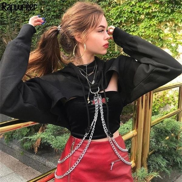 rapwriter punk metal chain patchwork solid long sleeve hoodies sweatshirts women autumn black hip hop harajuku crop 201126292k
rapwriter punk metal chain patchwork solid long sleeve hoodies sweatshirts women autumn black hip hop harajuku crop 201126292k