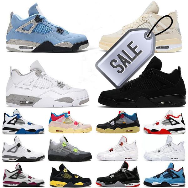 men 4s 4 basketball shoes university blue white oero sail union noir fire red bred black cat metallic purple green sneakers what the women
men 4s 4 basketball shoes university blue white oero sail union noir fire red bred black cat metallic purple green sneakers what the women