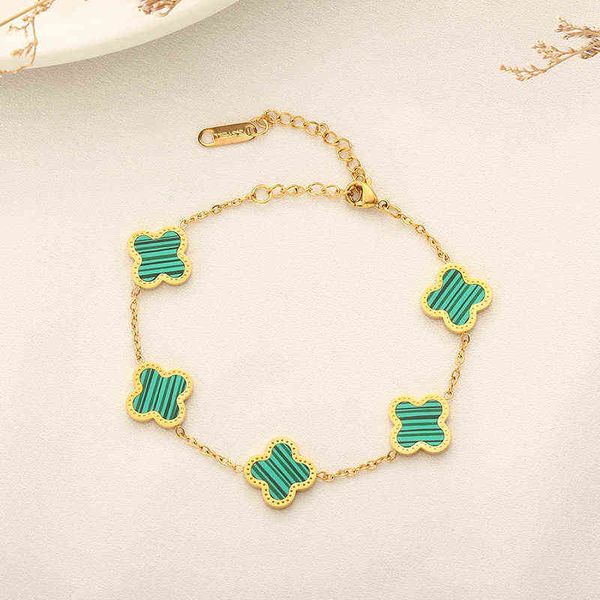 clover bracelet fashion designer gold women five-flower bracelet titanium van steel 14k multicolor cleef bracelets arpels gift 2023, Golden;silver
clover bracelet fashion designer gold women five-flower bracelet titanium van steel 14k multicolor cleef bracelets arpels gift 2023, Golden;silver