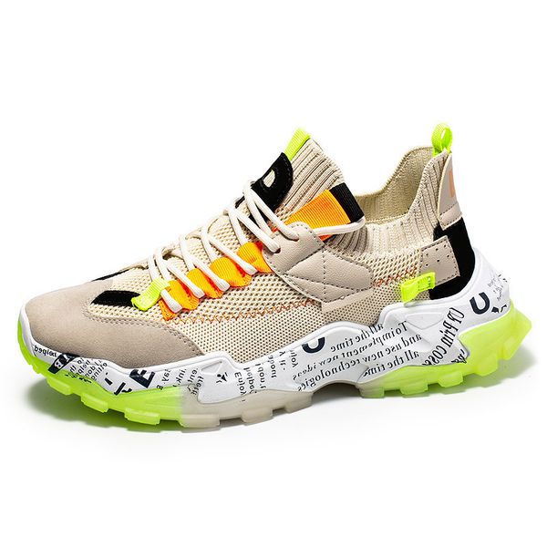 lace up men casual sneaker shoes hip pop sneakers male comfortable sport trainers mesh tennis chaussure homme zapatillas 220811, Black;brown
lace up men casual sneaker shoes hip pop sneakers male comfortable sport trainers mesh tennis chaussure homme zapatillas 220811, Black;brown