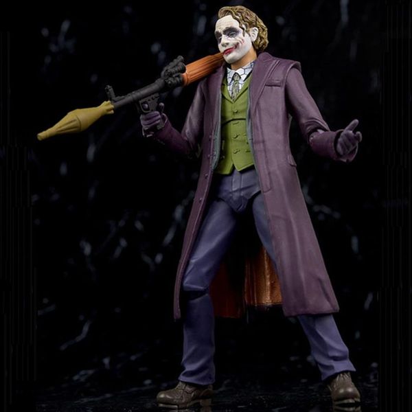 15cm neca shf dark knight clown heath ledger joker male action doll figure funok clown model toys with box256v
15cm neca shf dark knight clown heath ledger joker male action doll figure funok clown model toys with box256v