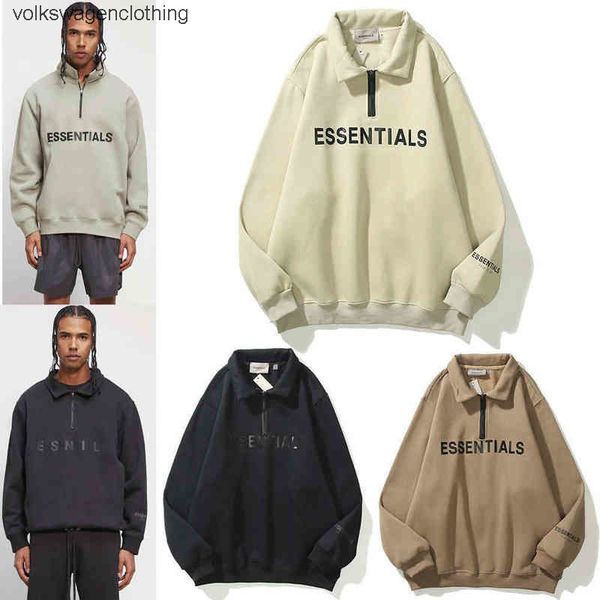 european and american double feel of god fog thread essentials street plush zipper half high collar men's fashion, Black
european and american double feel of god fog thread essentials street plush zipper half high collar men's fashion, Black