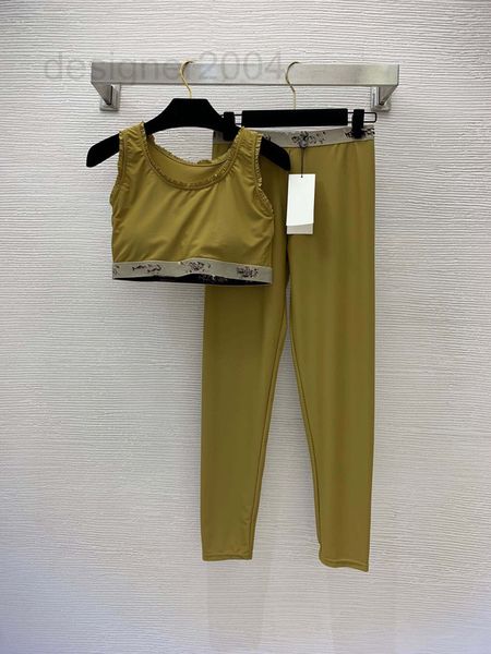 casual dresses designer summer new fitness yoga sports suit letter ribbon vest with hip lifting leggings two-piece douh, Black;gray
casual dresses designer summer new fitness yoga sports suit letter ribbon vest with hip lifting leggings two-piece douh, Black;gray
