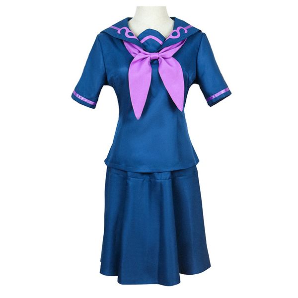 jojo's bizarre adventure yamagishi yukako cosplay costume dress japanese girl sailor suit full set halloween outfits, Black;red
jojo's bizarre adventure yamagishi yukako cosplay costume dress japanese girl sailor suit full set halloween outfits, Black;red