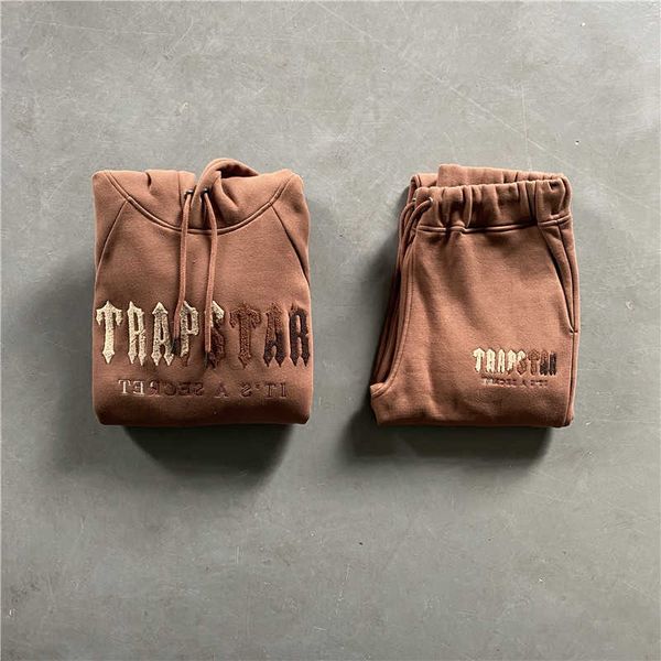 women's new london trapstar men's hoodie and track pants casual activewear with embroidery 2 pieces fall winter 2022 collection, Black
women's new london trapstar men's hoodie and track pants casual activewear with embroidery 2 pieces fall winter 2022 collection, Black