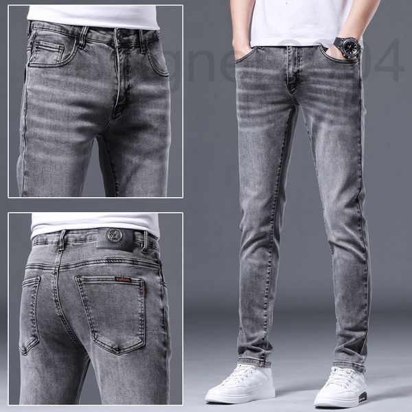 men's jeans designer summer thin men's jeans slim fit feet elastic pants korean fashion youth aia2, Blue
men's jeans designer summer thin men's jeans slim fit feet elastic pants korean fashion youth aia2, Blue