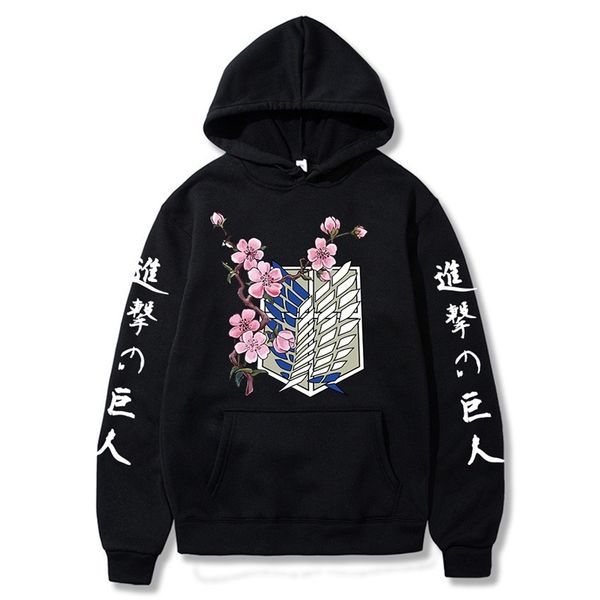 anime attack on titan printed long sleeved hoodie men women harajuku clothes 220811, Black
anime attack on titan printed long sleeved hoodie men women harajuku clothes 220811, Black