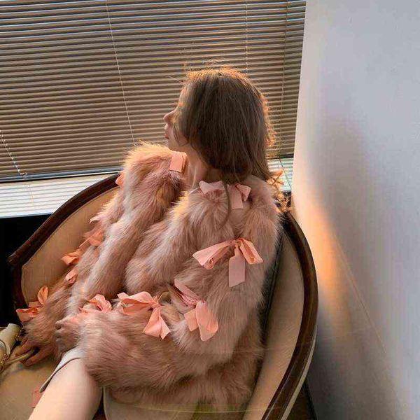 faux fur coat coats and jackets women the new autumn and winter young bow short t220810, Black
faux fur coat coats and jackets women the new autumn and winter young bow short t220810, Black