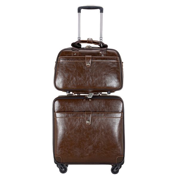 bags business boxes mother-in-law suit luggages sets mute universal wheel leather air box trolley case 16 inch high-end fashion boarding box
bags business boxes mother-in-law suit luggages sets mute universal wheel leather air box trolley case 16 inch high-end fashion boarding box