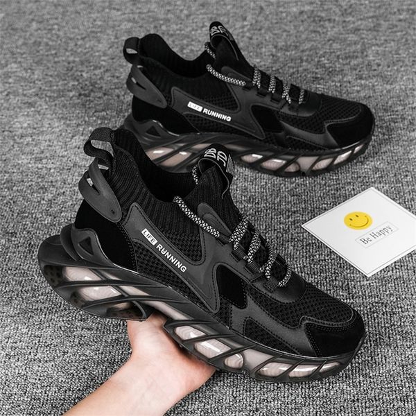 blade men running shoes fashion sport training jogging tennis man breathable sneakers push size non slip 220811, Black
blade men running shoes fashion sport training jogging tennis man breathable sneakers push size non slip 220811, Black
