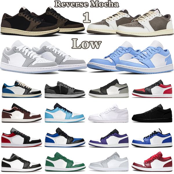 1 low basketball shoes men women 1s dark reverse mocha fragment black phantom wolf grey unc mens shadow toe mens trainers sports sneakers
1 low basketball shoes men women 1s dark reverse mocha fragment black phantom wolf grey unc mens shadow toe mens trainers sports sneakers