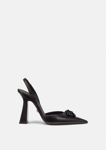 designer heels women dress shoes luxury leather sling-back pumps 70mm pointed toes high heel eu35-42 with box wedding party, Black
designer heels women dress shoes luxury leather sling-back pumps 70mm pointed toes high heel eu35-42 with box wedding party, Black