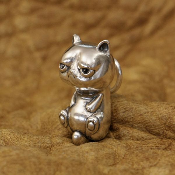 linsion 925 sterling silver cute little cat pendant q version small animal ta364
linsion 925 sterling silver cute little cat pendant q version small animal ta364