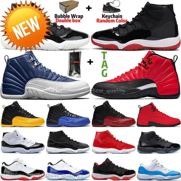 11 11s 25th anniversary bred concord 45 space jam gym red mens basketball shoes 12 12s indigo game royal reverse flu game men women sneakers, Black
11 11s 25th anniversary bred concord 45 space jam gym red mens basketball shoes 12 12s indigo game royal reverse flu game men women sneakers, Black