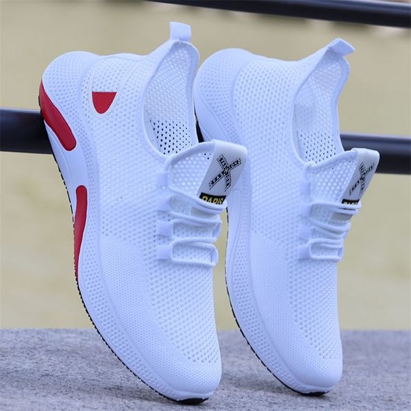 men s shoes summer breathable mesh sneakers men running casual sports hollow white tenis masculino sapatos 220811, Black;brown
men s shoes summer breathable mesh sneakers men running casual sports hollow white tenis masculino sapatos 220811, Black;brown