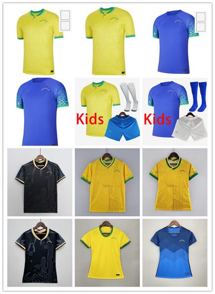 2022 soccer jersey brazils g.jesus coutinho brasil camiseta de futbol 2023 paqueta richarlison woman football shirt 22 23 maillot kids kit w, Black;yellow
2022 soccer jersey brazils g.jesus coutinho brasil camiseta de futbol 2023 paqueta richarlison woman football shirt 22 23 maillot kids kit w, Black;yellow