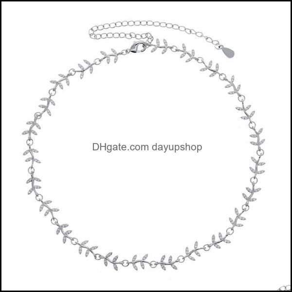 chains necklaces pendants jewelry 2021 sparkling cubic zirconia cz crystal zircon leaf choker gold sier color leafs link ch dhqcn, Silver
chains necklaces pendants jewelry 2021 sparkling cubic zirconia cz crystal zircon leaf choker gold sier color leafs link ch dhqcn, Silver
