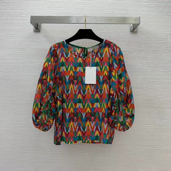 milan runway shirts 2022 spring summer o neck designer blouses brand same style women 0506-8, White
milan runway shirts 2022 spring summer o neck designer blouses brand same style women 0506-8, White