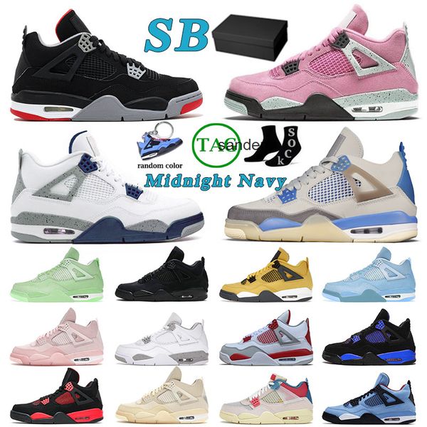 with original jumpman 4 4s iv men women basketball shoes j4 blue thunder retro black cats sb bred sail pink midnight navy sports
with original jumpman 4 4s iv men women basketball shoes j4 blue thunder retro black cats sb bred sail pink midnight navy sports