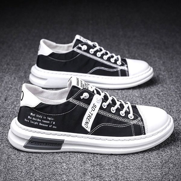 shoes for men casual canvas sneakers black designer zapatos elevadores lofer man fashion all match white flat shoes 220811, Black;brown
shoes for men casual canvas sneakers black designer zapatos elevadores lofer man fashion all match white flat shoes 220811, Black;brown