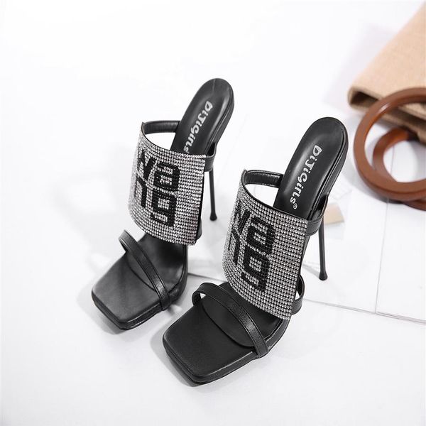 2020 summer crystal embellished high heels stiletto squared toe women sandals party wedding fashion shoes woman slippers hws3243z, Black
2020 summer crystal embellished high heels stiletto squared toe women sandals party wedding fashion shoes woman slippers hws3243z, Black
