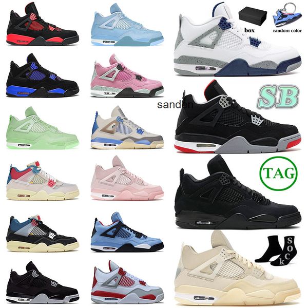 with jumpman 4 4s iv mens womens designer basketball shoes midnight navy sb bred sail pink military black cats green sports sneakers
with jumpman 4 4s iv mens womens designer basketball shoes midnight navy sb bred sail pink military black cats green sports sneakers