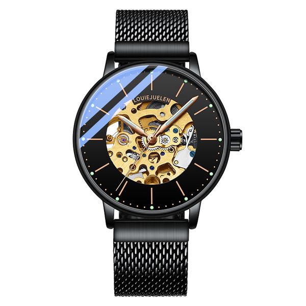 2022 men simple fashion waterproof type explosive mechanical watch gift, Slivery;brown
2022 men simple fashion waterproof type explosive mechanical watch gift, Slivery;brown