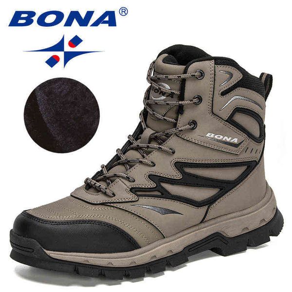 boot bona 2022 new designer brand action leather winter shoe men high plush non slip snow man warm ankle mansculino 220805, Black
boot bona 2022 new designer brand action leather winter shoe men high plush non slip snow man warm ankle mansculino 220805, Black