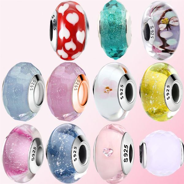 2022 100% 925 sterling silver necklaces bracelet multicolor glass beads women's charm personality jewelry accessories 221e
2022 100% 925 sterling silver necklaces bracelet multicolor glass beads women's charm personality jewelry accessories 221e