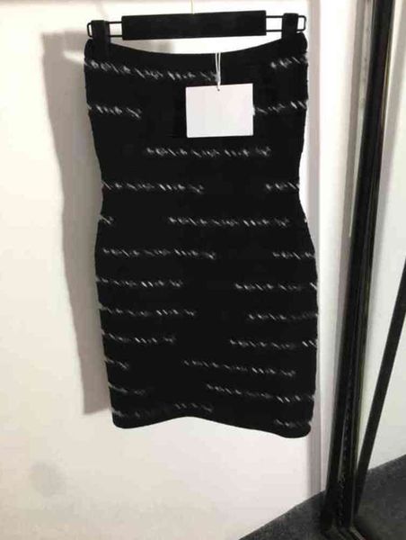 womens designer dresses fashion brand letter logo printed hip knitted dress luxury dress for women clothing 0912, Black;gray
womens designer dresses fashion brand letter logo printed hip knitted dress luxury dress for women clothing 0912, Black;gray